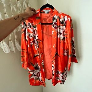 AllSaints Orange Kimono